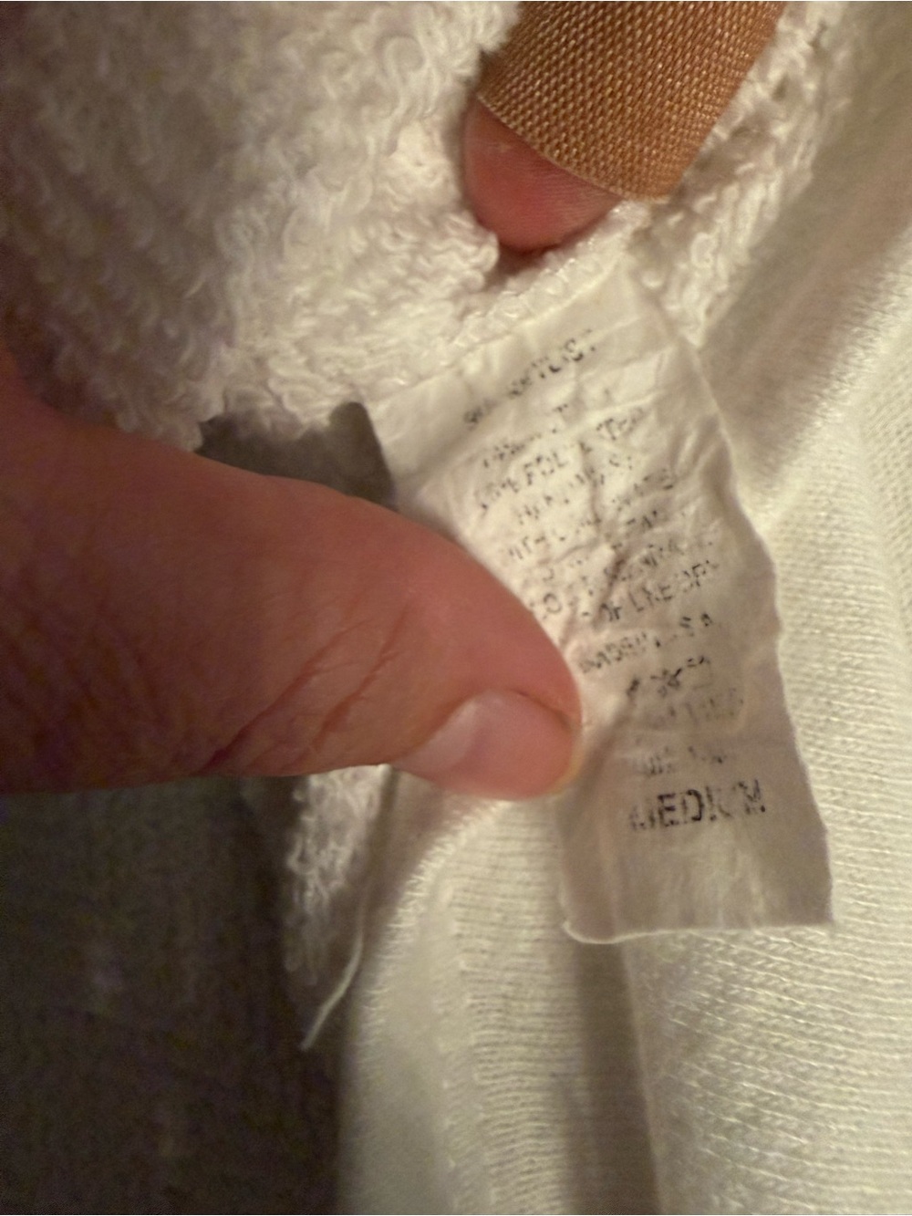 BUCKETLIST White Cropped Half-Zip Pullover - Picture 7 of 7